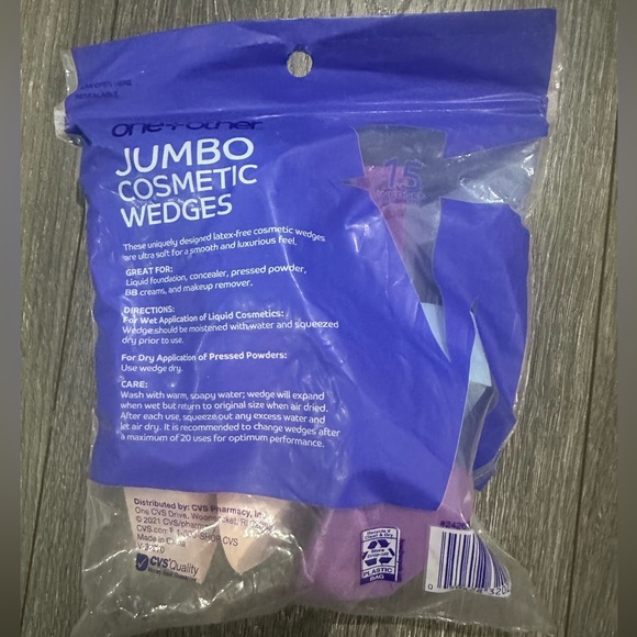 Jumbo Cosmetic Wedges - Multicolor - Picture 2 of 2